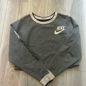 Nike Cropped Sweater Reversible